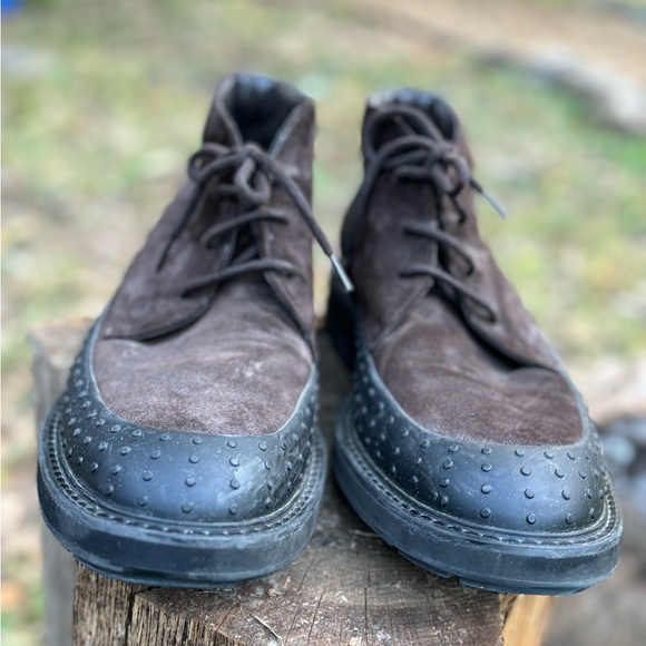 Men’s Brown Suede Tod’s Boots Size US size 10 and UK 9 - Picture 2 of 7